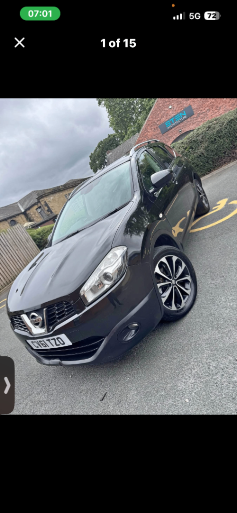 Nissan, QASHQAI (+2) Hatchback, 2011, Manual, 1461 (cc), 5 doors