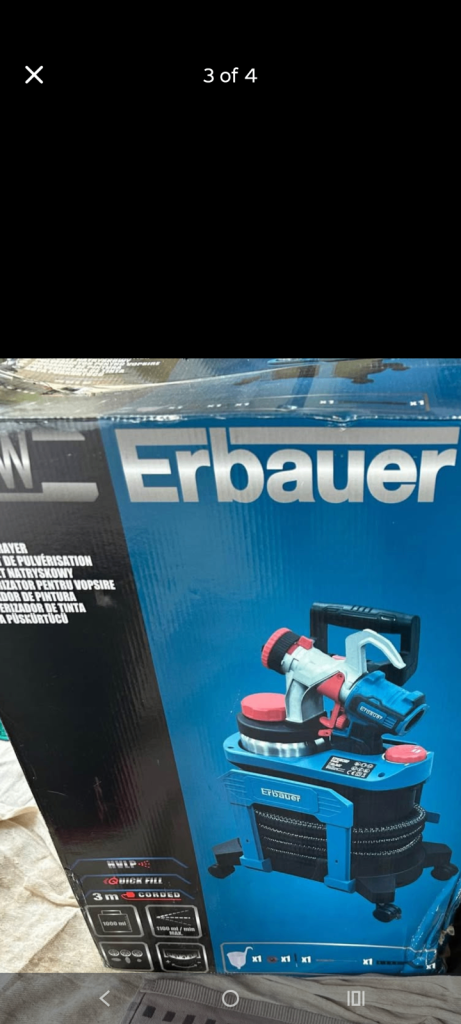 Erbauer Electric Paint Sprayer Brand new 