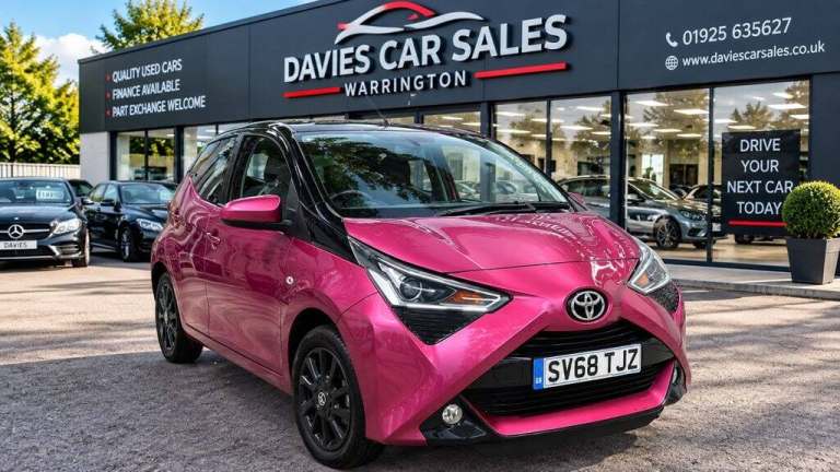 2018 68 TOYOTA AYGO 1.0 VVT-I X-CITE HATCHBACK 5DR PETROL MANUAL EURO 6 (71 PS)