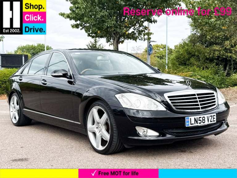 2008 Mercedes-Benz S Class S320L CDi 4dr Auto SALOON DIESEL Automatic