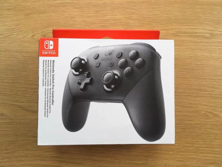 image for NEW Official Nintendo Switch Pro Controller (also works with Switch 2 Console) Gamepad Black