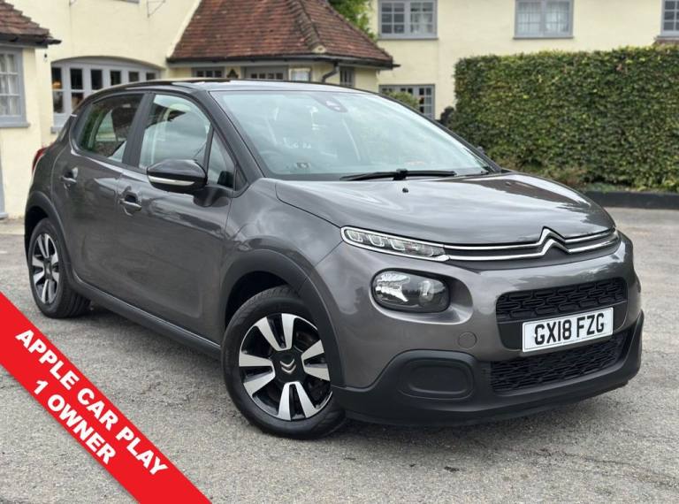 2018 Citroen C3 1.6 Blue HDi 75 Feel S/S Hatchback Car - APPLE CAR PLAY - CRUISE CONTROL - Hatchb...