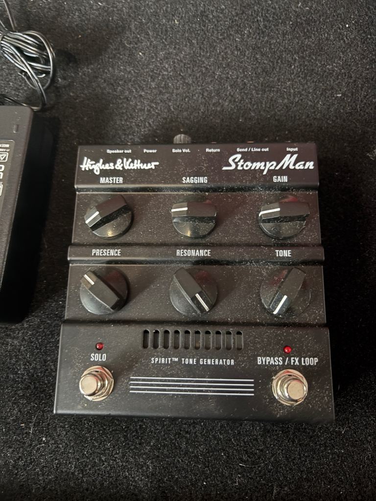 Hughes and Kettner Stompman pedal guitar amp