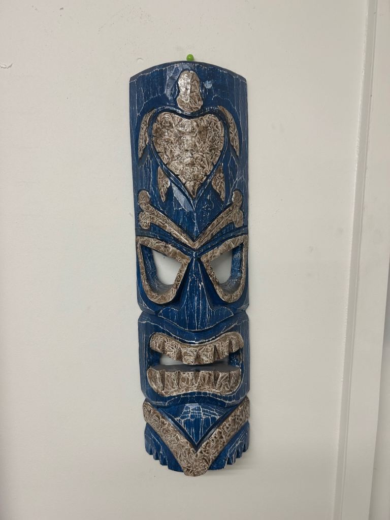 Tiki Mask Tribal Mask Wall hanging art 
