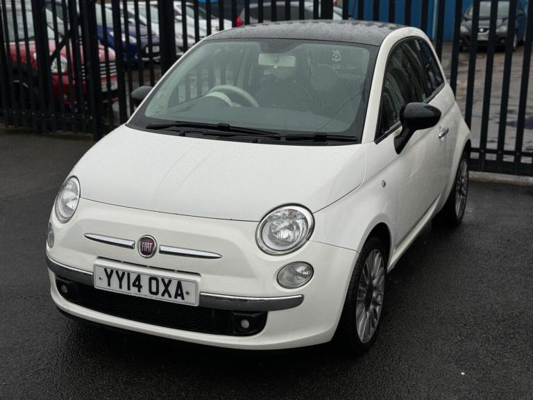 2014 Fiat 500 1.2 8V Cult Euro 6 (s/s) 3dr HATCHBACK Petrol Manual