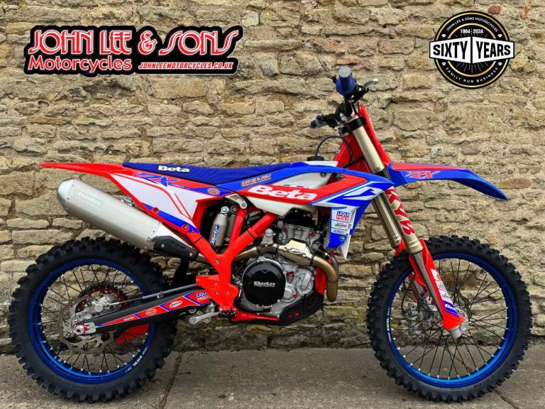 Beta RX450 4T Motocross Bike, 2024 Model, 3.4 Hours, Totally Immaculate 
