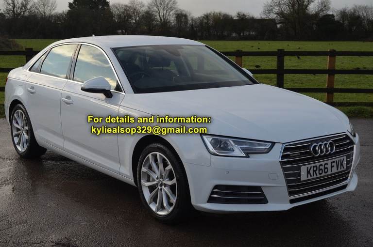 Audi, A4, Saloon, 2016, Semi-Auto, 1984 (cc), 4 doors