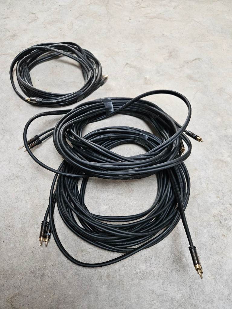 Audio RCA Cables - Good Condition