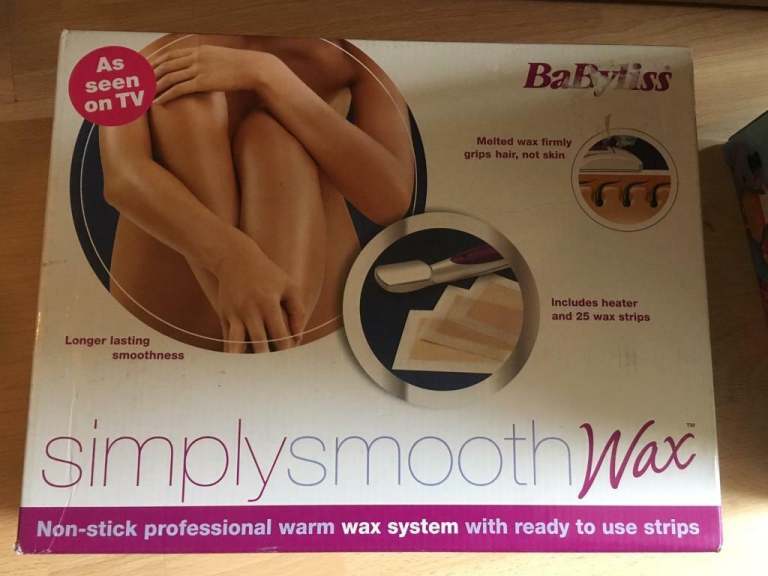 Babyliss Simply Smooth wax system hair remover brand new sealed