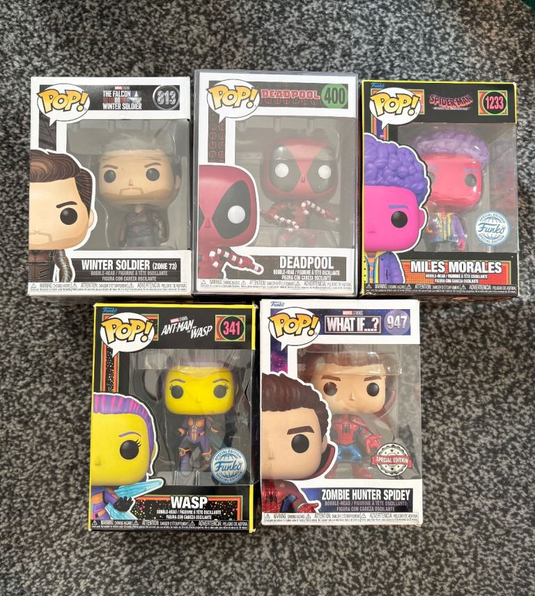 Marvel Funko pop bundle 