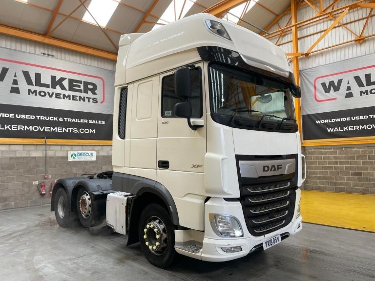 DAF XF106 530 SUPERSPACE *EURO 6* 6X2 TRACTOR UNIT - 2018 - YX18 OSV