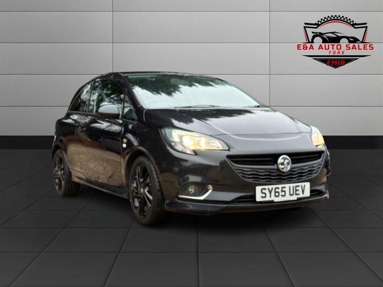 VAUXHALL CORSA 1.4 i Turbo ecoFLEX Limited Edition Black Manual Petrol 2015