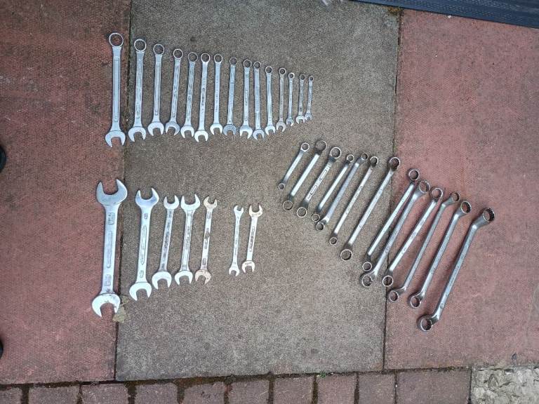 Job lot of quality spanners 