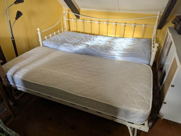 2x standard 3ft mattresses (frame not included)
