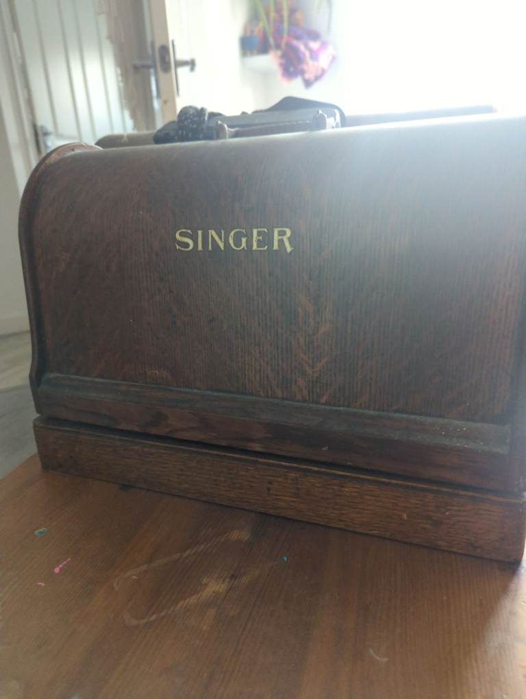 Converted singer sewing machine 