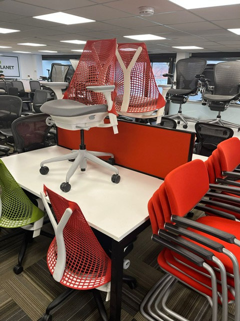 USED OFFICE FURNITURE - REFURBISHED- BISHOPS STORFORD 