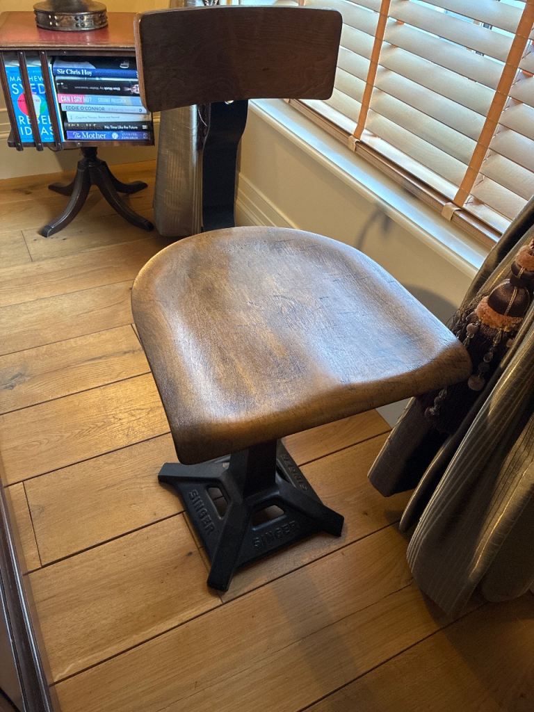 Singer sewing machine chair