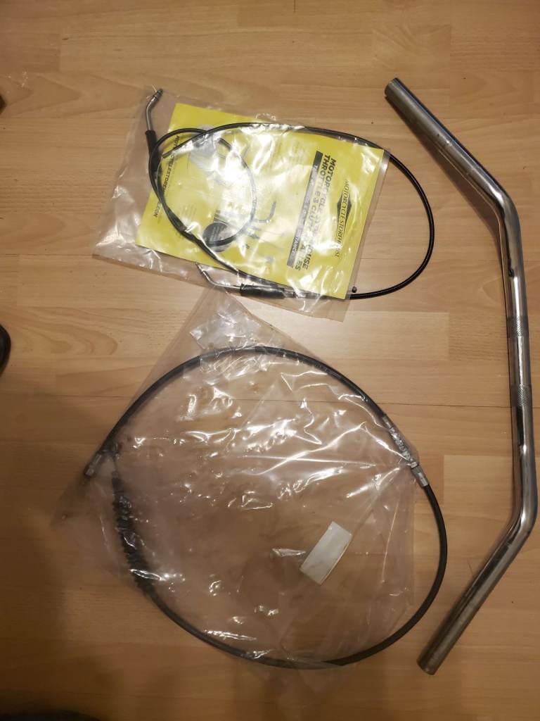 Harley davidson sportster roadster 2020 handlebars with cables