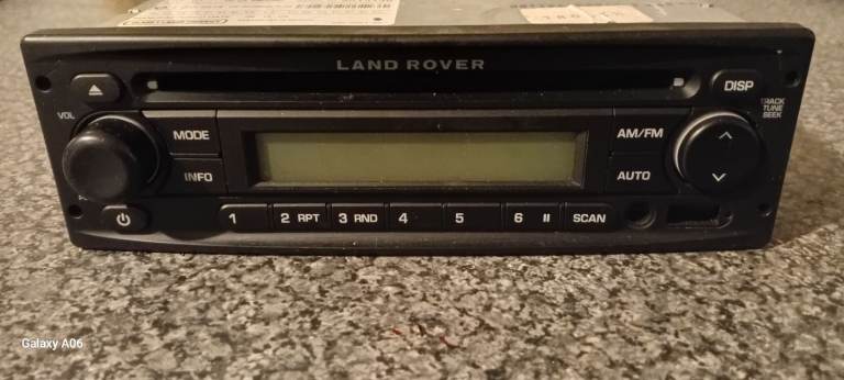 Land rover cd playet