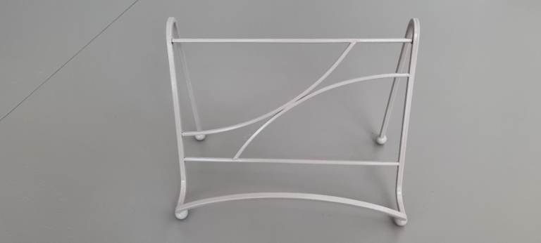 Sturdy grey book stand 
