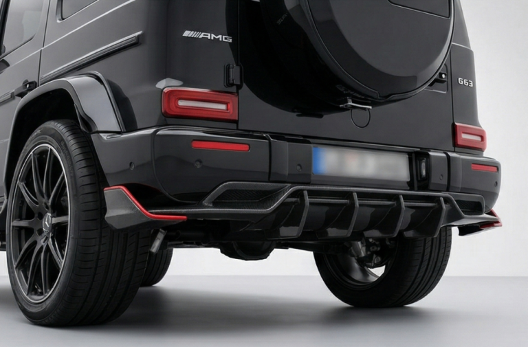 Carbon Fiber Rear Diffuser for Mercedes G63 AMG