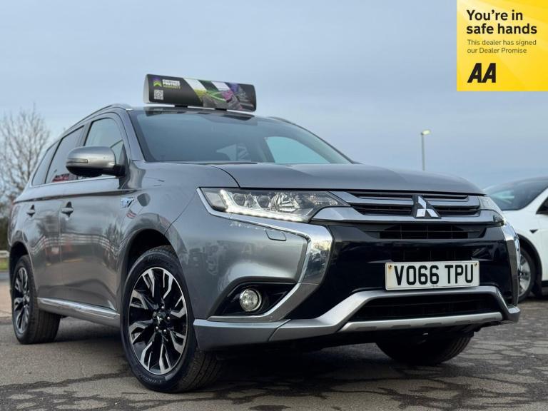 2016 Mitsubishi Outlander 2.0 Plugin Hybrid 12kWh PCO Ready GX4hs 5dr 4WD Road Tax 20 ULEZ Compli...