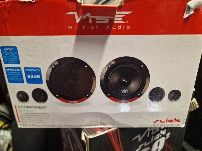NEW VIBE SLICK 5.25 INCH SPEAKERS