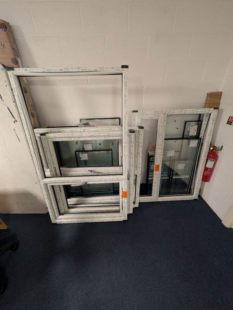 Pvc windows and glass 