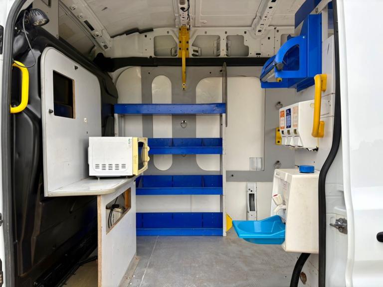 2015 Ford Transit 2.2 TDCi L2 H3 Mwb Van ***110v &amp; Air / Utility / Workshop Van*** PANEL VAN ...