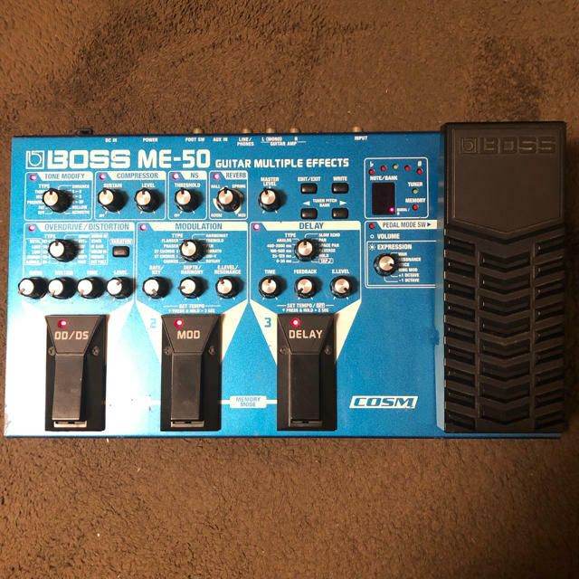 Jackson Ps2 Guitar and Boss ME-50 Guitar Multiple Effects Unit combo