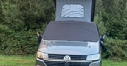Campervan windscreen cover for VW T6