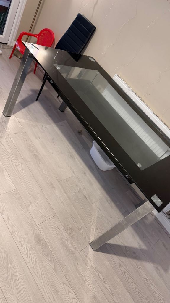 Glass Dining Table and Chairs set