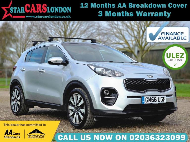 2017 Kia Sportage 1.7 CRDi 3 DCT Euro 6 (s/s) 5dr ESTATE Diesel Automatic