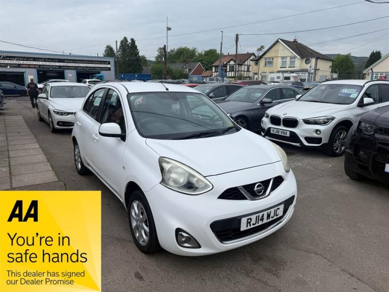 2014 Nissan Micra ACENTA Hatchback Petrol Manual