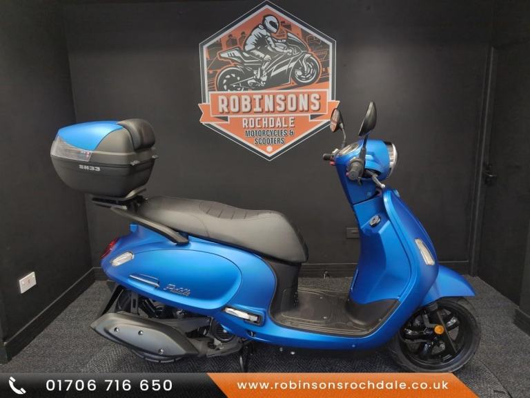 SYM FIDDLE 125cc E5 Modern Retro Classic Scooter Moped Learner Legal