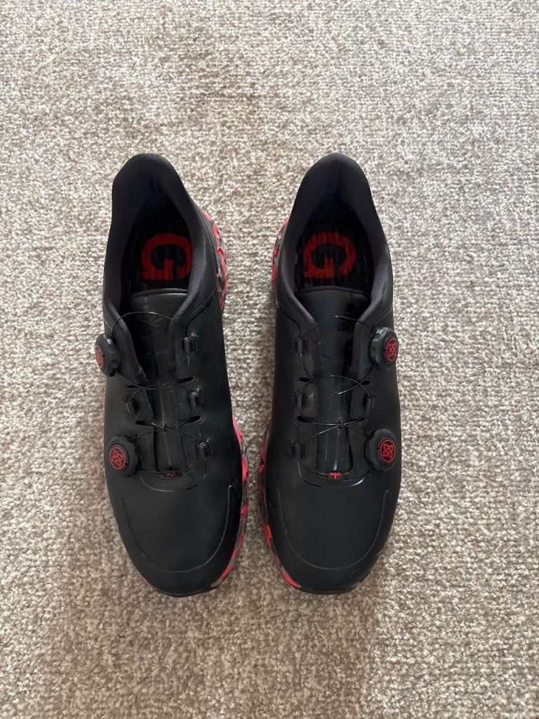 G/FORE G/DRIVE Perforated TPU Camo Golf Shoes 2024 - Onyx Size 11