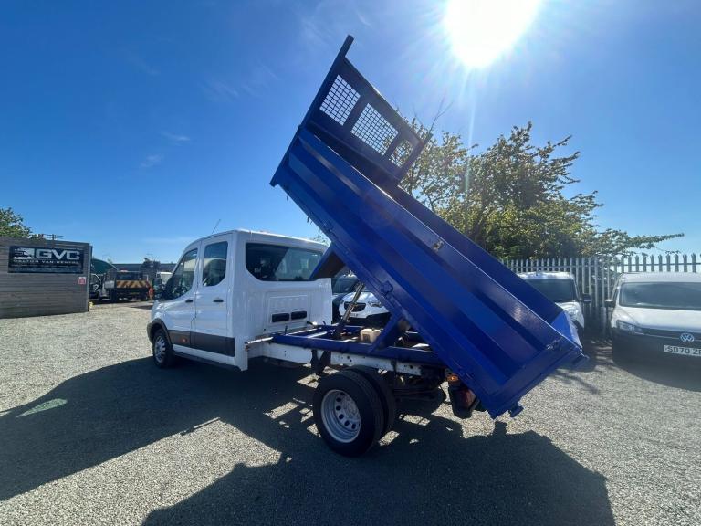2018 Ford Transit 2.0 TDCi 130ps Double Cab Chassis TIPPER CHASSIS CAB Diesel Manual