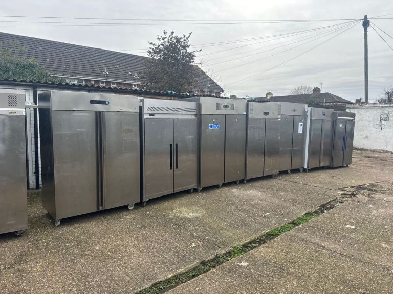 Commercial foater Williams  Double Door Stainless Steel Fridge Freezer