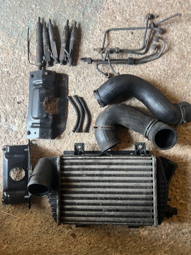 VW Transporter 2.5 ACV injectors and intercooler