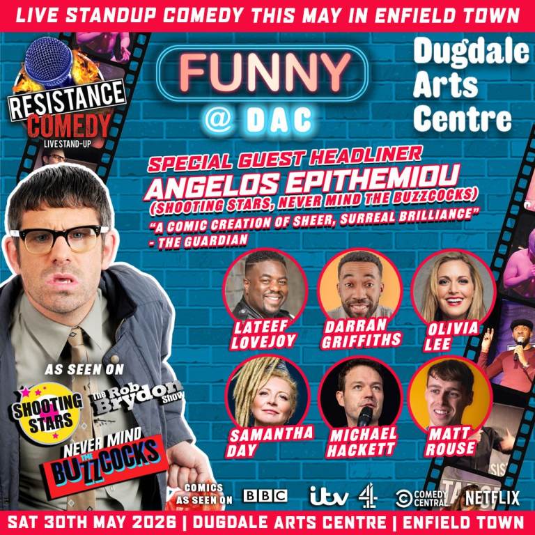 Funny @ DAC (Live Comedy) Enfield Town