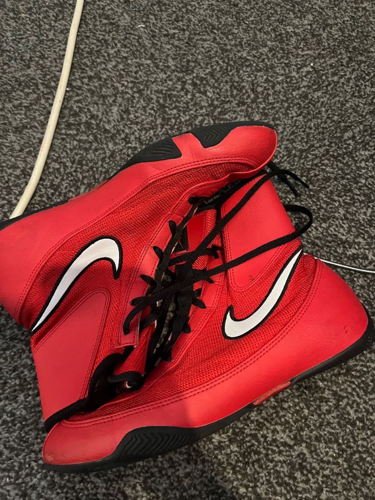 Nike Red Boxing Boots – As Good As New