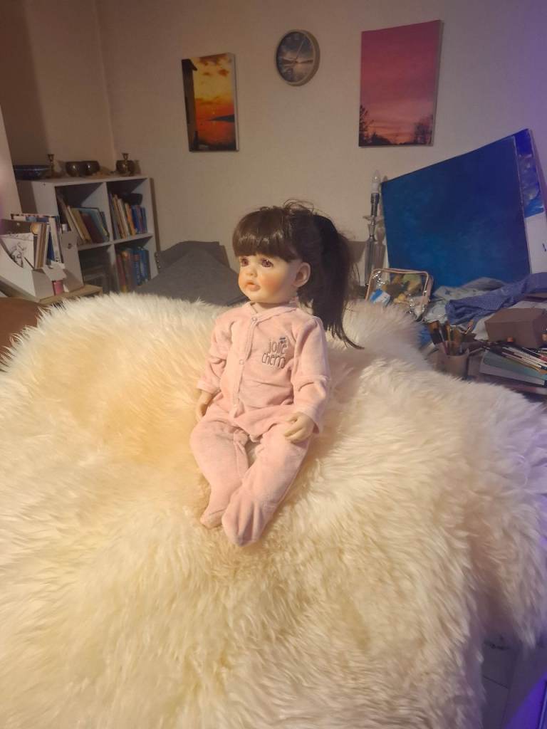 Beautiful realistic silicone doll for sale, £22.00