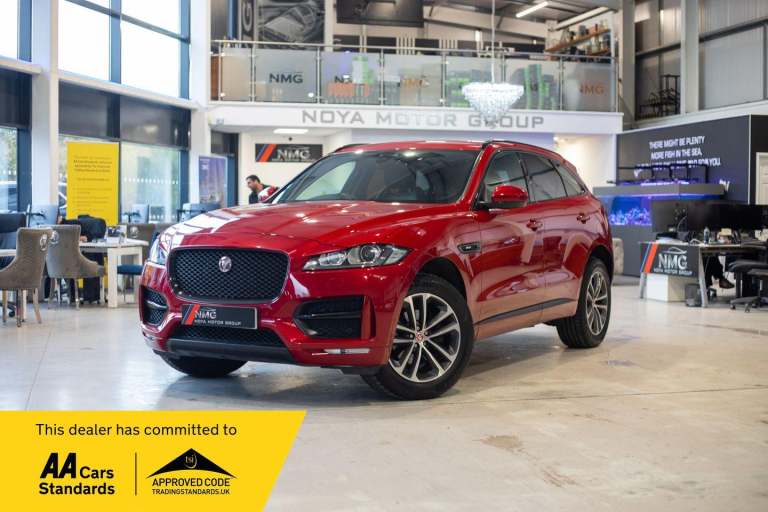  Jaguar F-Pace 2.0 D180 R-Sport SUV 5dr Diesel Auto AWD Euro 6 (s/s) (180 ps) **Heated Sea Diesel...
