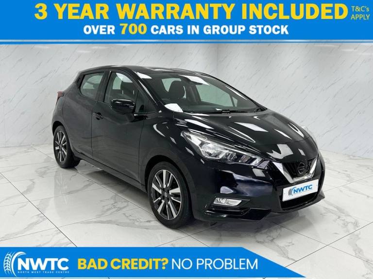 2017 Nissan Micra 1.0 Acenta Hatchback 5dr Petrol Manual Euro 6 (71 ps) 1 FORMER OWNER Hatchback ...
