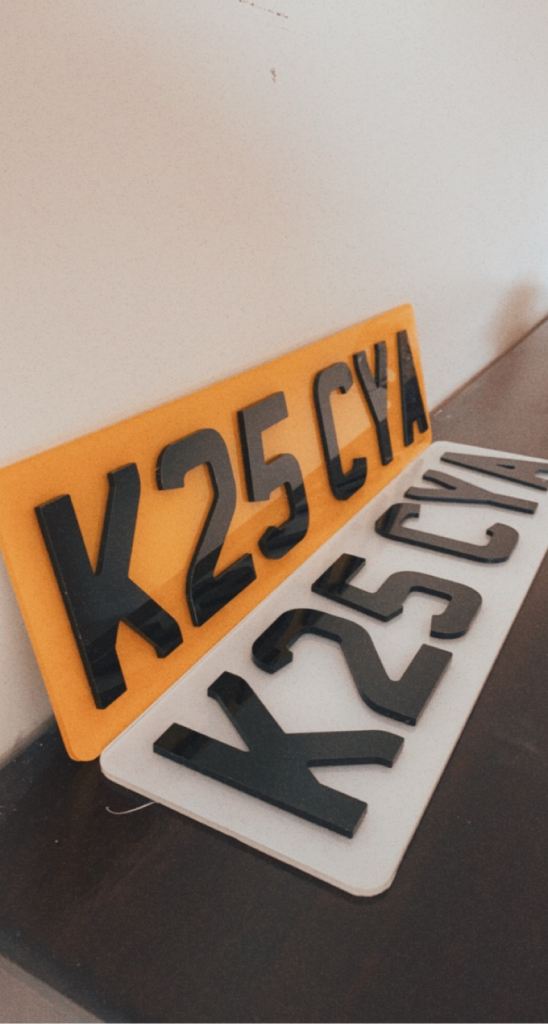 Private registration 