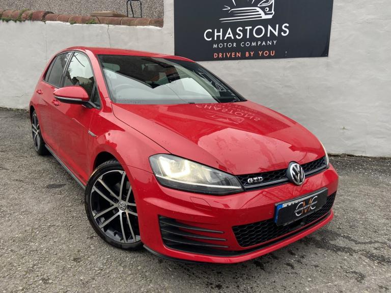 VOLKSWAGEN GOLF 2.0 TDI BlueMotion Tech GTD Red Manual Diesel 2014