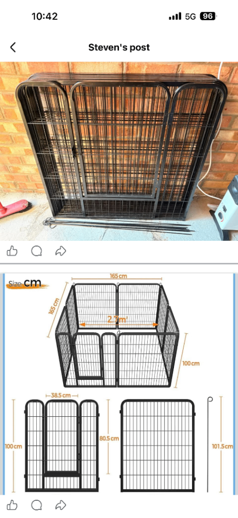 Dog/puppy pen 