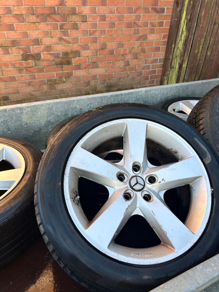 20” alloys with tyres 