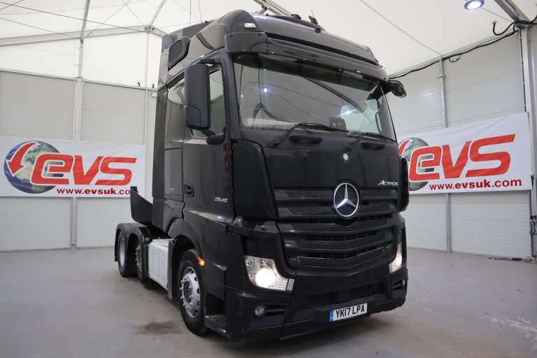 2017 (17 PLATE) Mercedes Benz ACTROS 2545 6x2 Euro 6 Tractor Units