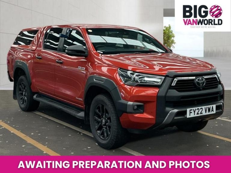 Toyota Hilux D-4D 204 INVINCIBLE X 4WD DOUBLE CAB WITH TRUCKMAN TOP AUTO